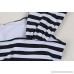 Tutorutor Womens Striped Bikini Set Leaves Printing High-Waisted Halter Beach Swimwear Z Striped B07LG3RXTT
